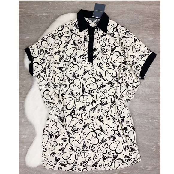 Catherine Malandrino Dresses & Skirts - Catherine Malandrino Kimono Tunic Dress Paris